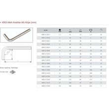 İzeltaş M10x140 mm 1/2" Kısa On İki Köşe Lokmalı Allen Uç