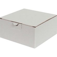 İzivo Beyaz 13,5x13,5x6,5 cm 100 Adet Kilitli Kargo Kutusu