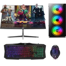 Izoly Warlock i7-860 16GB RAM 256GB SSD 4GB GT 740 FreeDOS 24 inç Monitör Oyun Bilgisayarı
