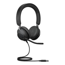 Jabra Evolve2 40 MS Stereo Siyah Headset Saç Bandı Kulaklık