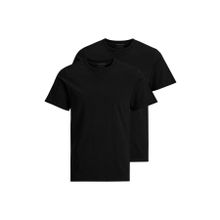 Jack & Jones 12133913 2'li Siyah Erkek T-shirt
