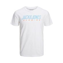 Jack & Jones 12213761 Beyaz Erkek T-Shirt