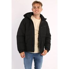 Jack & Jones 12214648 Siyah Jcootto Puffer Erkek Mont