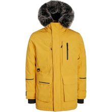 Jack & Jones 12215576-Mango Jcoexped Parka Sarı Erkek Mont