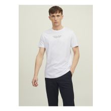 Jack & Jones 12217167 Jprbluarchie SS TEE Crew Neck Noos Bisiklet Yaka Düz Beyaz Erkek T-shirt