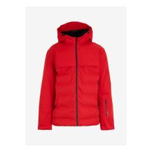 Jack & Jones 12225287 Kırmızı Rüzgar ve Su Geçirmez Isı Yalıtımlı Kapüşonlu Şişme Erkek Mont