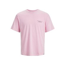 Jack & Jones 12235224 Jortulum Graffiti Tee Ss Crew Neck Pembe Erkek T-shirt