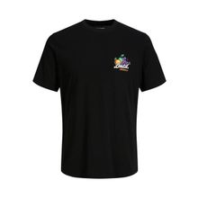 Jack & Jones 12235304 Jorcabana Graphic Tee SS Crew Neck LN Siyah Erkek T-Shirt