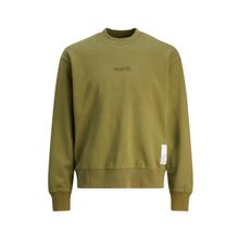 Jack & Jones 12239268_JCOPRJCT SWEAT CREW NECK A Kapüşon Yaka Yeşil Erkek Sweatshirt