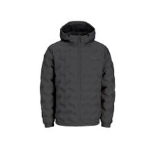 Jack & Jones 12250429 Kapüşonlu Siyah Erkek Mont
