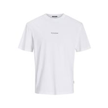 Jack & Jones 12255525 Raruba Landscape Beyaz Erkek T-shirt