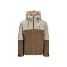 Jack & Jones 12260486-TEAK Jcoaiden Transitional Kahverengi Mevsimlik Erkek Ceket