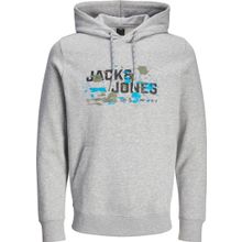 Jack & Jones 12261670 Gri Erkek Sweatshirt