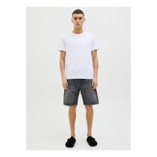 Jack & Jones 12269533 Siyah Erkek Jjıtony Rahat Kesim Jean Şort