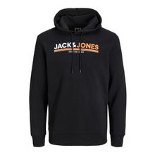 Jack & Jones Black Kapüşonlu Erkek Sweatshirt