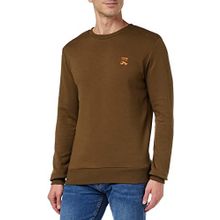 Jack & Jones Jcohike Sweat Crew Neck Desert Palm Erkek Sweatshirt
