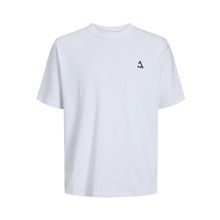 Jack & Jones Jcotriangle Tee SS Crew Neck SN Beyaz Erkek T-shirt
