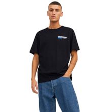 Jack & Jones Jjecorp Logo Tee Play O-Neck Noos Siyah Erkek T-shirt