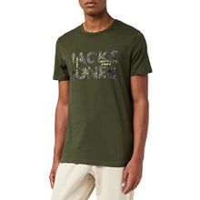 Jack & Jones Jjemarvin Collar Softshell Forest Night Erkek T-Shirt