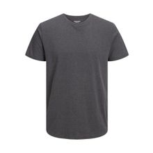 Jack & Jones Jjeorganic Melange Tee Ss O-Neck Noos Koyu Gri Melanj Erkek T-shirt