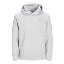 Jack & Jones Jjestaple Sweat Hood Light Grey Melange Erkek Sweatshirt