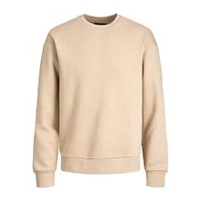 Jack & Jones Jjestar Basic Sweat Crew Neck Crockery Erkek Sweatshirt