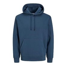Jack & Jones Jjestar Ensign Blue Basic Sweat Hood Noos Erkek Sweatshirt