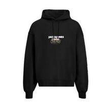 Jack & Jones Jorbushwick Sweat Hood FST Siyah Erkek Kazak
