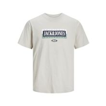 Jack & Jones Jorcobin Tee Ss Moonbeam Bisiklet Yaka Erkek T-shirt