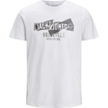 Jack & Jones Jorcomfortbrandıng Tee Ss Crew Neck Blk Erkek T-shirt