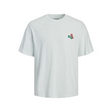 Jack & Jones Jordecal Tee SS Crew Neck TG LN Skylight Erkek T-shirt