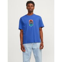 Jack & Jones Jordelirium Tee Ss Crew Neck TG Mavi Erkek T-shirt