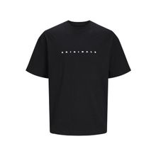 Jack & Jones Joreaster Activity Tee Ss Crew Neck Siyah Bisiklet Yaka Erkek T-shirt