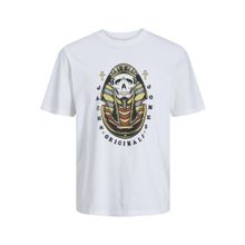 Jack & Jones Jorheavens Tee Ss Crew Neck Sn Parlak Beyaz Erkek T-shirt