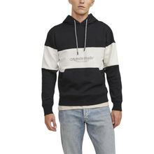 Jack & Jones Jorlakewood Sweat Hood BF LN Siyah Erkek Sweatshirt