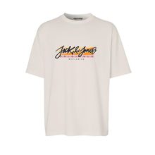 Jack & Jones Jortampa Tee Ss Crew Neck 1 FST LN Krem Rengi Erkek T-shirt