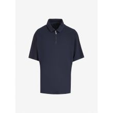Jack & Jones Jprblaholst Ss Zip Siyah Polo Erkek T-shirt
