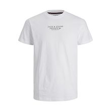 Jack & Jones Jprbluarchie Ss Tee Crew Neck Noos Beyaz Erkek T-shirt