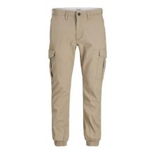 Jack & Jones JPST Marco Jjjoe Cuffed Cargo Koyu Bej Erkek Kargo Pantolon