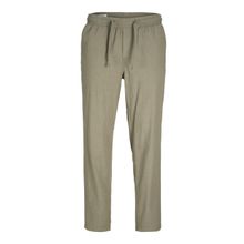 Jack & Jones Jpstace Jjbreeze Linen Blend Chino Koyu Yosun Yeşili Erkek Pantolon