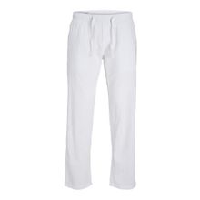 Jack & Jones Jpstkane Jjsummer Linen Blend Jogger SN Parlak Beyaz Erkek Pantolon
