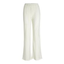 Jack & Jones Jxellie Hw Loose Pant JRS LN Vanilya Rengi Kadın Pantolon