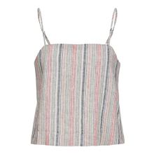 Jack & Jones Jxraya Linen Singlet Top PNT Şeftali Pembesi Kadın T-shirt
