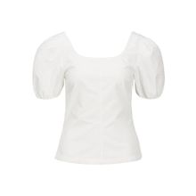 Jack & Jones Jxstella SS Açık Gri Top WVN Kadın T-shirt