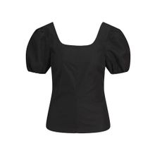Jack & Jones Jxstella SS Siyah Top WVN Kadın T-shirt
