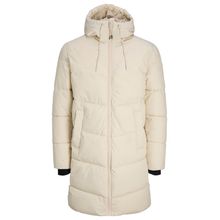 Jack & Jones Krem Jorcopenhagen Long Puffer Ln Erkek Günlük Mont