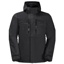 Jack Wolfskin 1115261-6000 Jasper 3in1 JKT Siyah Erkek Outdoor Montu