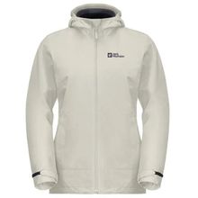 Jack Wolfskin 1115621-5609 Moonrise 3 in 1 Beyaz Kadın Outdoor Mont