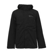 Jack Wolfskin 1115652-6000 Siyah Bergland 3in1 Erkek Mont
