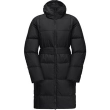 Jack Wolfskin 1206132-6000 Frozen Lake Coat W Kadın Siyah Mont